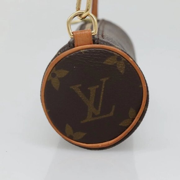 LOUIS VUITTON Monogram Papillon Pouch LV Auth BA5398 - Picture 5 of 16
